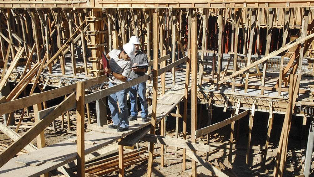 La construcción cayó