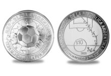el bcra lanza una moneda conmemorativa de la copa mundial de fútbol 2026
