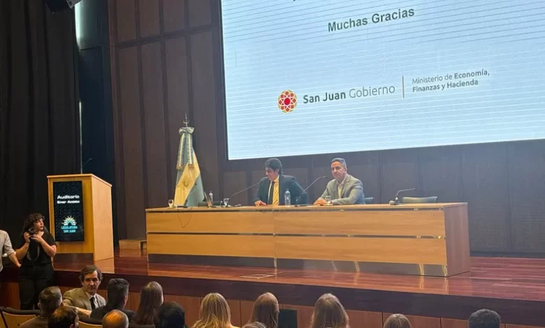 con las premisas de modernización tributaria y equilibrio fiscal, gutiérrez presentó el presupuesto 2026 de san juan a diputados