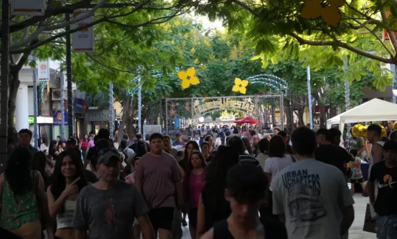 en la previa de la navidad, boom de compras en el centro de san juan