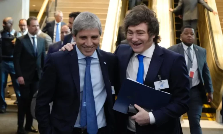 javier milei luis caputo