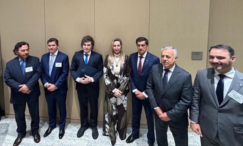 orrego participó en la apertura de argentina week en nueva york junto al presidente javier milei
