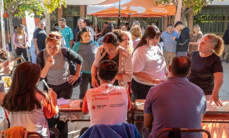 los ulluneros accedieron a más de 1400 prestaciones en el san juan cerca