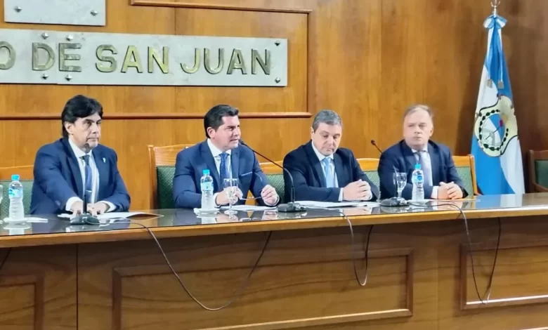el gobernador orrego confirmó que san juan buscará financiamiento internacional para la obra pública