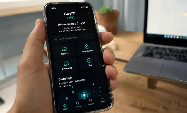 cuyit, la aplicación sanjuanina que conecta profesionales, comercios y clientes en tiempo real