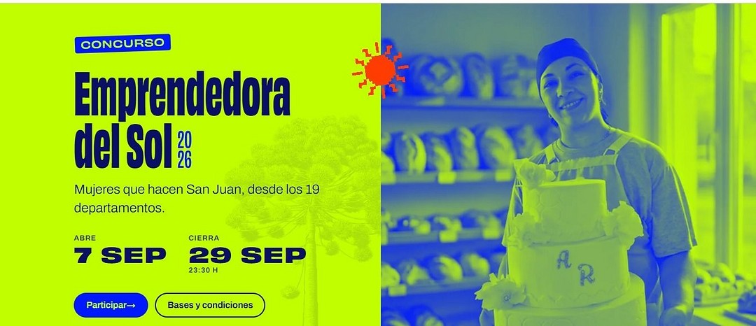 Comenzó la convocatoria para Emprendedora del Sol 2026: todo lo que hay que saber- Comenzó la convocatoria para Emprendedora del Sol 2026: todo lo que hay que saber
