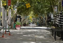 paro de colectivos en san juan el comercio perdió 70% de movimiento y piden sanciones